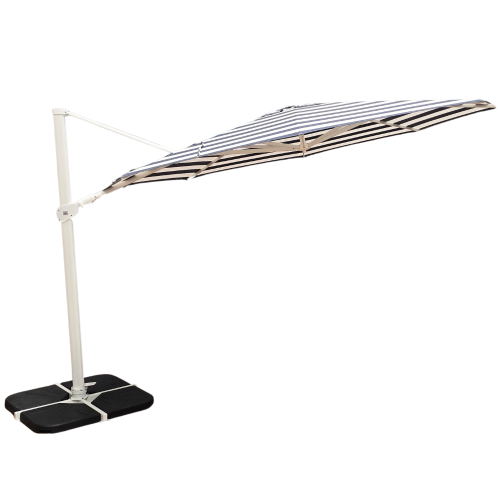 Striped Regis Cantilever Umbrella