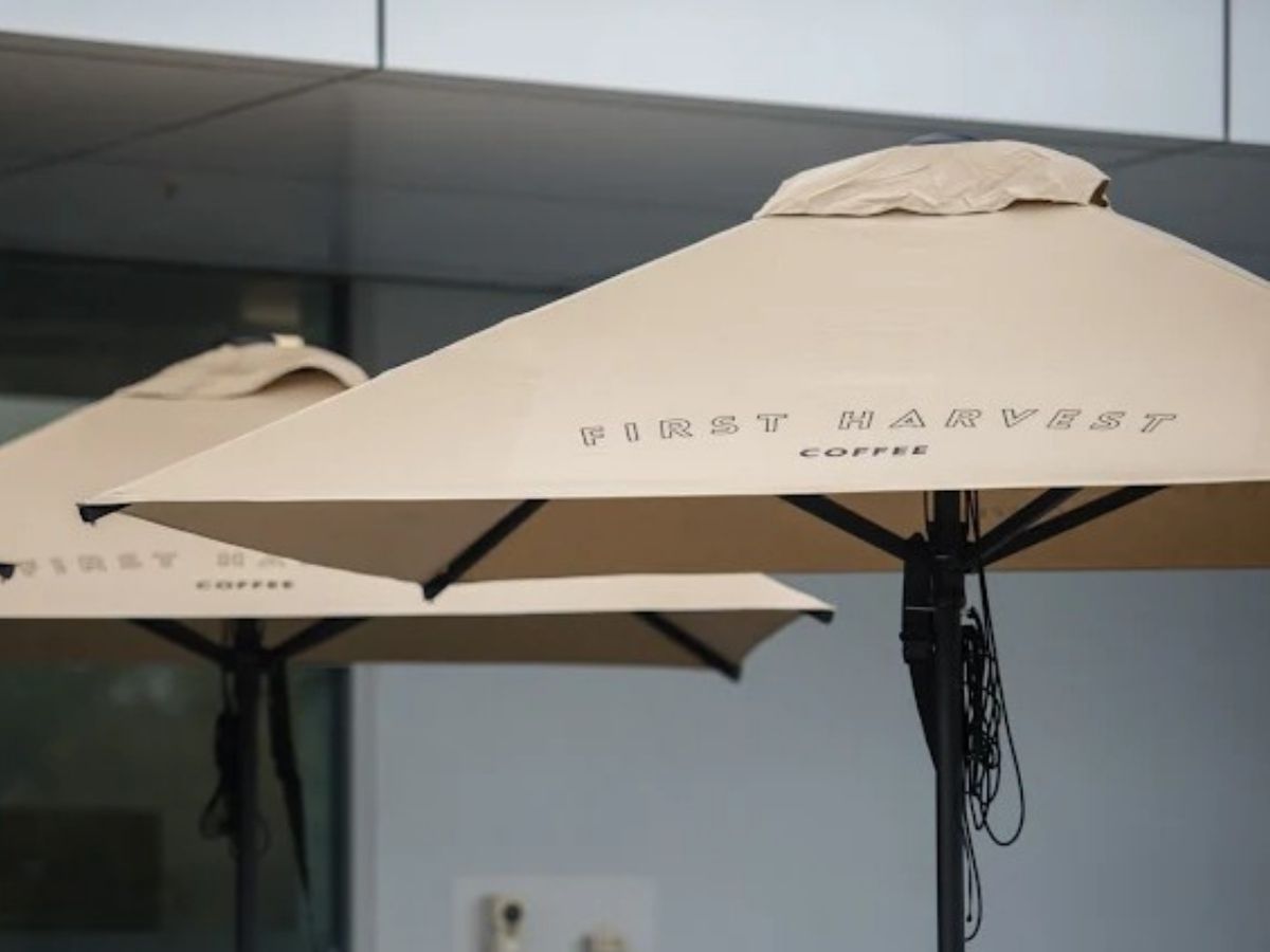 Sunranger Cafe Series Umbrella with Custom Printing