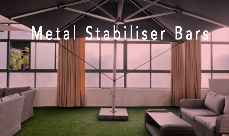metal stabiliser bars