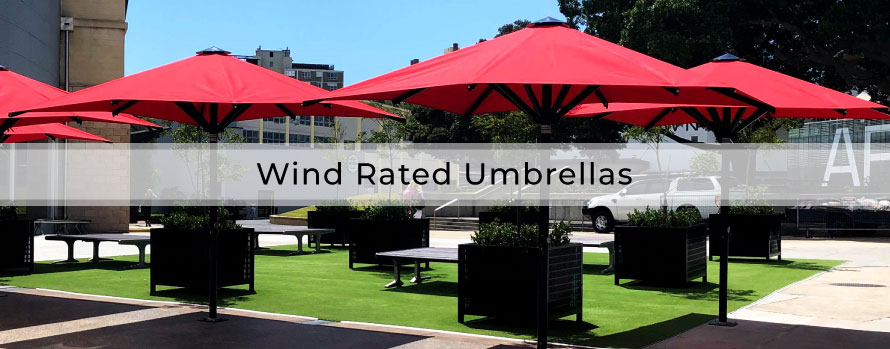 Wind Rated Umbrellas