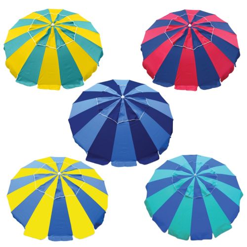 Beachkit Carnivale 240cm Beach Umbrella